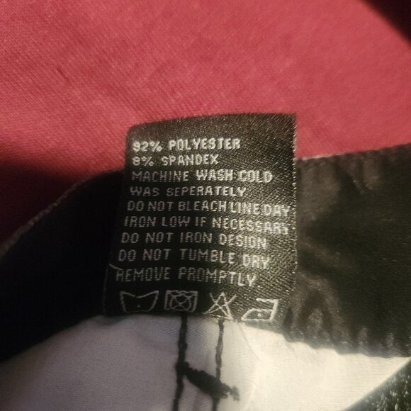 Molokai Surf Co Board Shorts Black Heathered Wet Dry Board Walkshort Size 38 - Picture 9 of 12